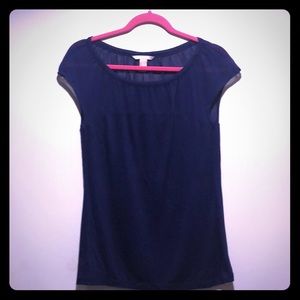Banana republic blue top